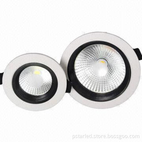 TUV COB Downlight with High Brightness, 3 Years Warranty, CE/RoHS Certification